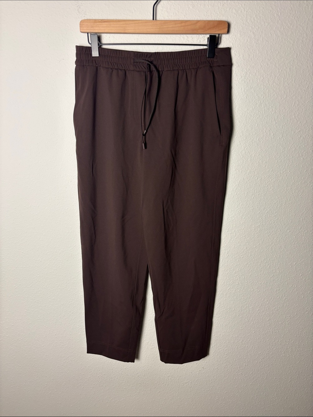 Lululemon Tapered-Leg Mid-Rise Pant 7/8 Length *Luxtreme Espresso W5FWDS